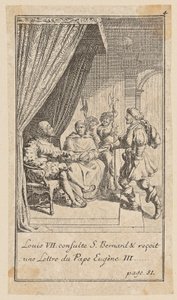 Blatt 4 zur "Historie de Croisades" von Joh. Christoph Mayer