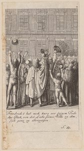 Blatt 7 der Folge „Brandenburgische Geschichte“ von Daniel Nikolaus Chodowiecki
