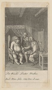 Blatt 8 der Folge "Modetorheiten" von Daniel Nikolaus Chodowiecki