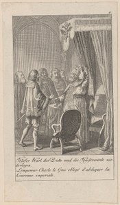Blatt 9 der Folge "Mittlere und neuere Geschichte" von Daniel Nikolaus Chodowiecki