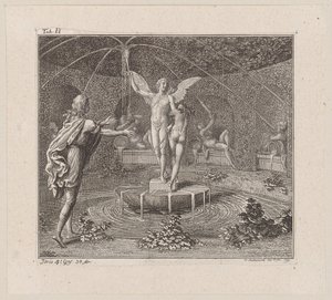 Blatt zu Wielands "Idris" von Daniel Nikolaus Chodowiecki