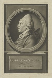Christoph Friedrich Nicolai 1733-1811, 1780 von Daniel Nikolaus Chodowiecki