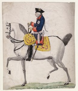 Friedrich II. von Preußen genannt Friedrich der Große - Frederick II of Prussia - Chodowiecki, Daniel Nikolaus