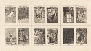 Illustrationen zu Fabeln und Geschichten von Gellert, Gleim, Hagedorn, Lichtwer und Pfeffel von Daniel Nikolaus Chodowiecki