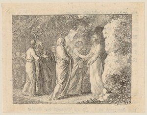Lazarus, oder die Feier der Auferstehung von Daniel Nikolaus Chodowiecki
