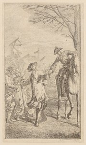 Lied vom braven Mann, Blatt 2 aus der ersten Ausgabe der "Gedichte von Gottfried August Bürger"
