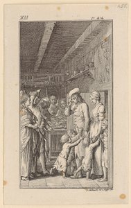 Lienhard und Gertrud in Rudis Wohnung
