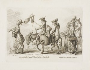 Wallfahrt zum Franzöisch Bucholz Spa bei Berlin von Daniel Nikolaus Chodowiecki