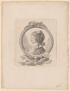 Porträt der Sophie Schwarz, geborene Becker von Daniel Nikolaus Chodowiecki