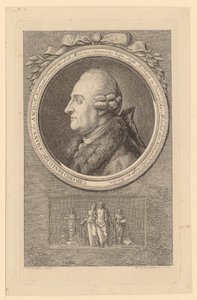 Porträt von U. F. B. Brückmann von Daniel Nikolaus Chodowiecki