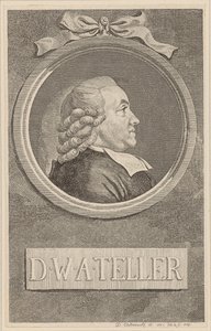 Porträt von Wilhelm Abraham Teller von Daniel Nikolaus Chodowiecki