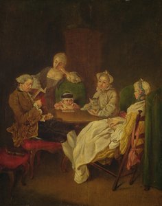 Gesellschaft am Tisch