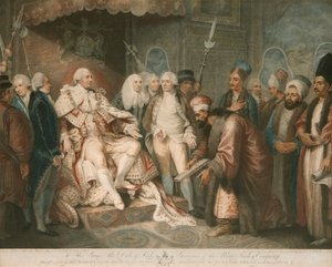 König George III. empfängt den türkischen Botschafter von Daniel Orme