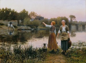 Die Wasserträger von Daniel Ridgway Knight