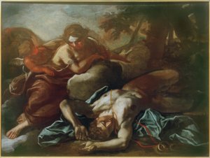 Venus beklagt den Tod des Adonis
