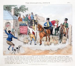 Die Unverschämtheit des Amtes, Illustration aus 