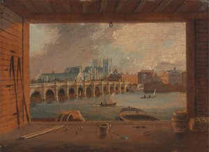 Ansicht der Westminster Bridge