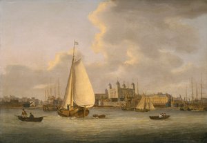 Der Tower von London vom Fluss aus, ca. 1770-ca. 1818
