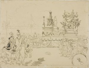 Szene von den Fêtes de Rennes von Daniel Urrabieta Vierge
