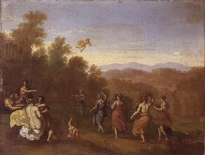Merkur und Herse von Daniel Vertangen