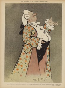 Maurice de Féraudy, französischer Liedermacher und Schauspieler. Illustration für Le Rire