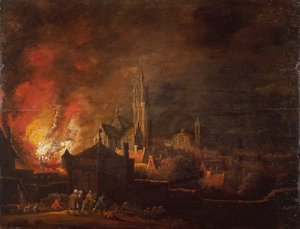 Brand von Antwerpen von Daniel van Heil
