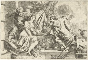 Susanna und die Ältesten von Daniel van den Dyck