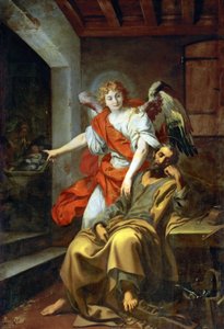 Barock: Der Traum des heiligen Joseph von Crespi, Daniele (1598-1630), ca. 1620-1630. Öl auf Leinwand, 297x203. Kunsthistorisches Museum, Wien