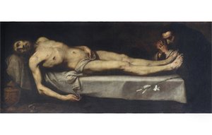Der tote Christus und Heiliger Dominikus de Guzmán