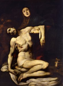 La Pietà von Daniele Crespi (1598-1630) 17. Jahrhundert Madrid, Prado Museum