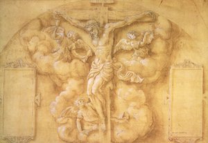Die Kreuzigung, 1547 von Daniele da Volterra