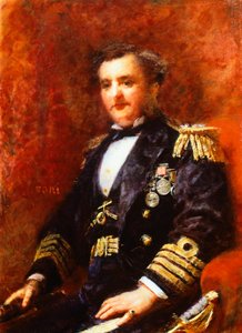Porträt von Admiral Mervyn Medlycott von Danielle Ranzoni