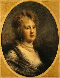 Porträt der Baronin Frankfort von Danielle Ranzoni