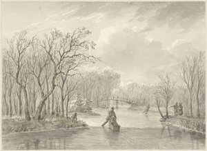 Winterlandschaft von Daniël van Oosterhoudt