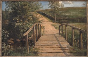 Brücke über einen Bach in Assens, Fünen