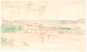 Partie am Rand des Winding [Vinding] Waldes in der Bryrup-Gegend von Dankvart Dreyer