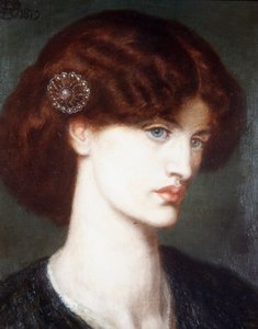 Beatrice, ein Porträt von Jane Morris von Dante Gabriel Charles Rossetti