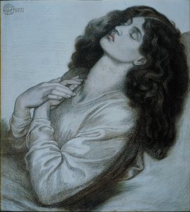 Dantes Traum zur Zeit des Todes von Beatrice