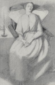 Elizabeth Siddal von Dante Gabriel Charles Rossetti