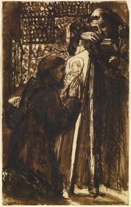 Fra Angelico malt von Dante Gabriel Charles Rossetti
