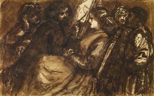 Giorgione Malerei, ca. 1853 von Dante Gabriel Charles Rossetti