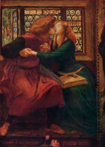 Paolo und Francesca da Rimini (Detail), 1855