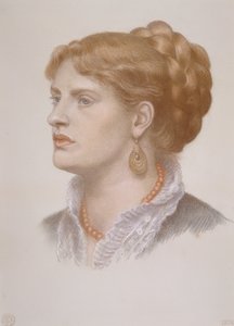 Porträt von Fanny Cornforth von Dante Gabriel Charles Rossetti
