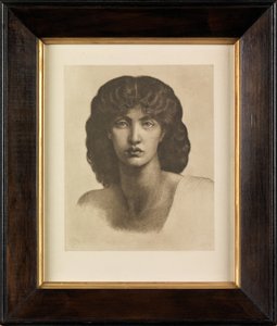 Studie von Jane Morris für Astarte Syriaca von Dante Gabriel Charles Rossetti
