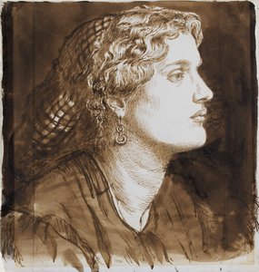 Porträt von Fanny Cornforth von Dante Gabriel Rossetti