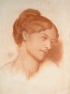 Porträt von Mrs. Murray Marks von Dante Gabriel Rossetti