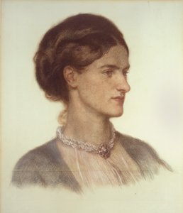 Porträt von Rosalind, Gräfin von Carlisle, 1870 von Dante Gabriel Rossetti