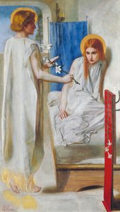 Die Verkündigung von Dante Gabriel Rossetti