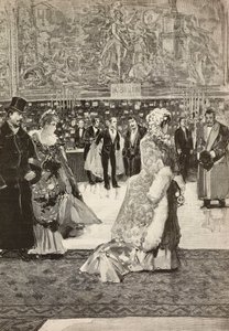 Kürassiersaal im Quirinal während einer Feier, Rom, Italien von Dante Paolocci