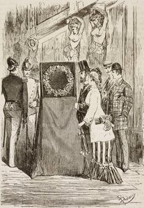 Der Kranz für Karl Albert auf dem Kapitolinischen Hügel, Rom, Italien, Gravur von Dante Paolocci aus L